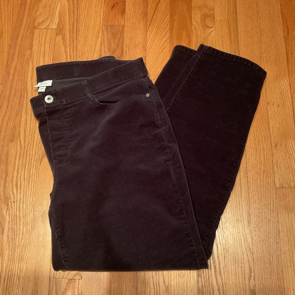 J.Jill black corduroy ⭐️ 5-pocket jeans ⭐️ XL ⭐️ NWT - Picture 8 of 8
